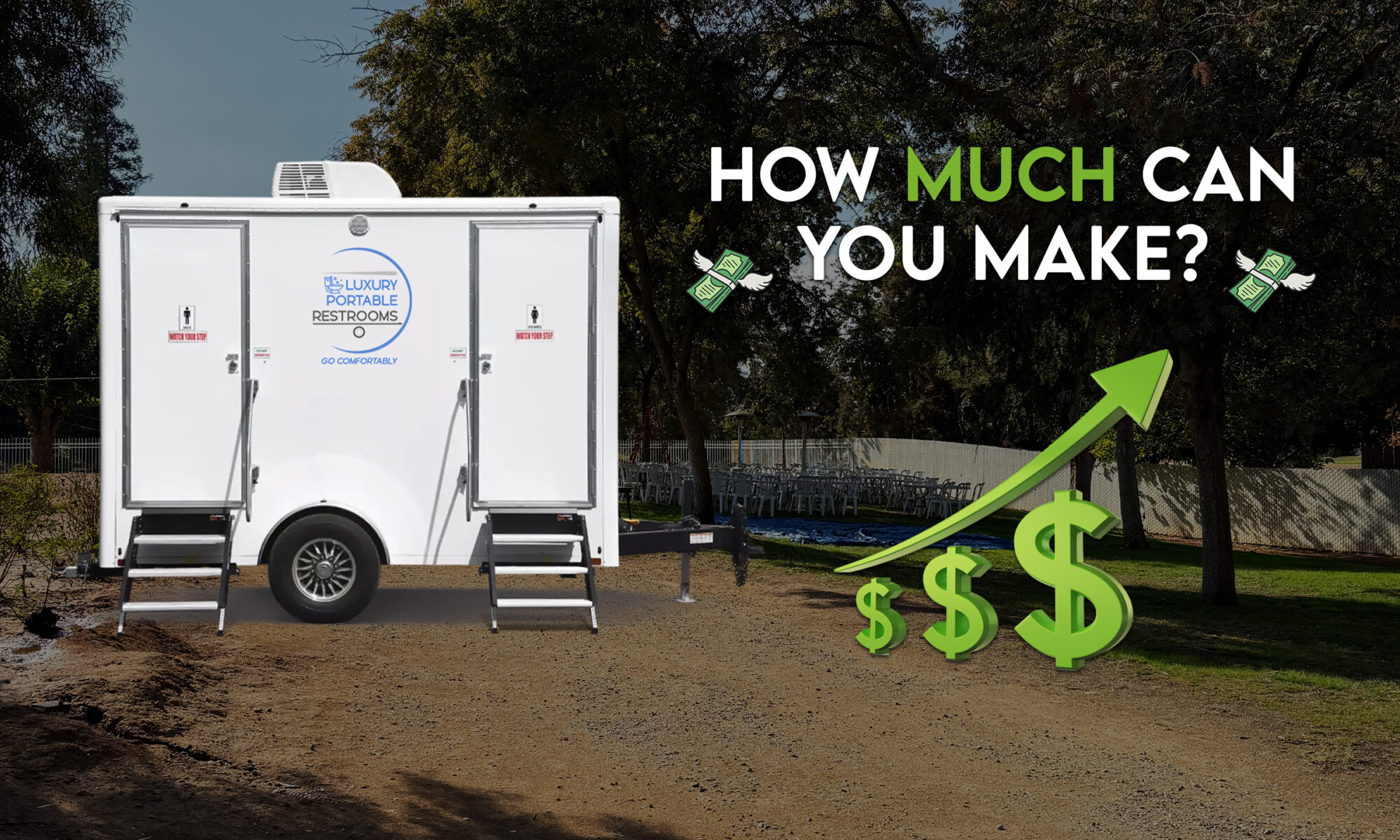 Luxury Portable Restroom Trailers How Much Can You Make A Realistic Guide to Luxury Restroom Trailer Business Profitability 3